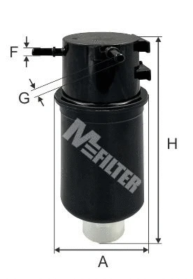 Filtre à carburant MFILTER DF 3589