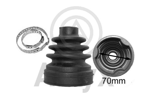 Jeu de joints-soufflets, arbre de commande Aslyx AS-501540