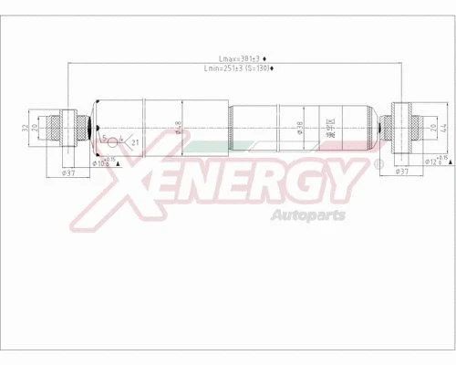 Amortisseur AP XENERGY X035348
