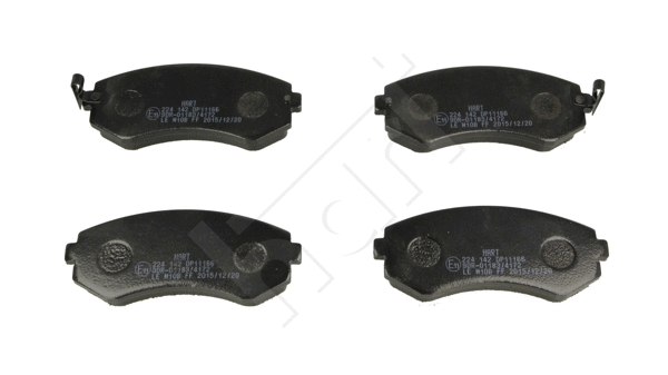 Kit de plaquettes de frein, frein à disque HART 224 142