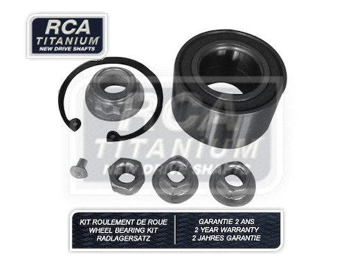 Kit de roulements de roue RCA FRANCE RCAK1434