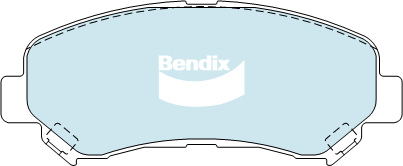 Kit de plaquettes de frein, frein à disque BENDIX-SEA DB1946 MKT