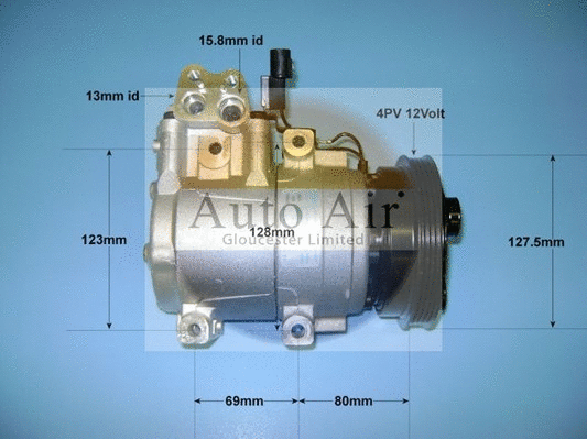 Compresseur, climatisation AUTO AIR GLOUCESTER 14-9735