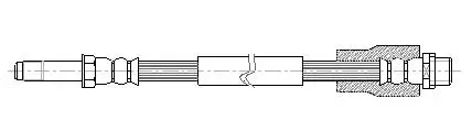 Flexible de frein Technika 49220