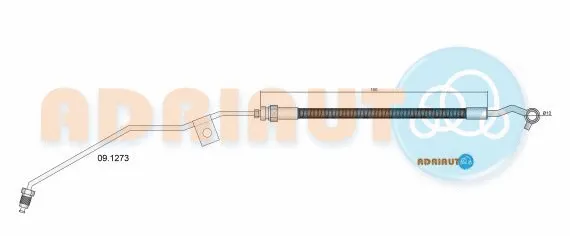 Flexible de frein ADRIAUTO 09.1273