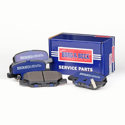 Kit de plaquettes de frein, frein à disque BORG & BECK BBP2410