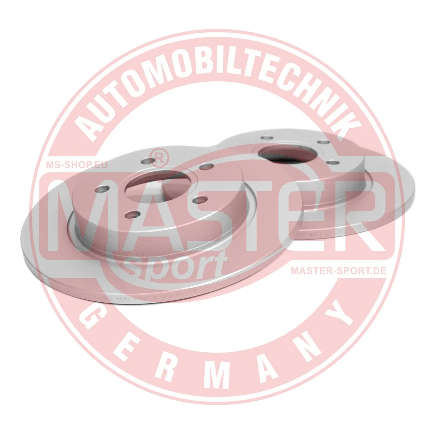 Disque de frein MASTER-SPORT GERMANY 24011101711-SET-MS