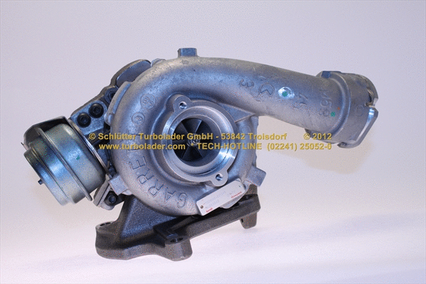 Turbocompresseur, suralimentation SCHLÜTTER TURBOLADER 166-01014