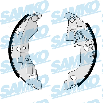 Jeu de mâchoires de frein SAMKO 87680