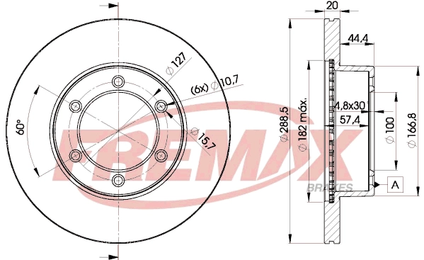 Disque de frein FREMAX BD-5190