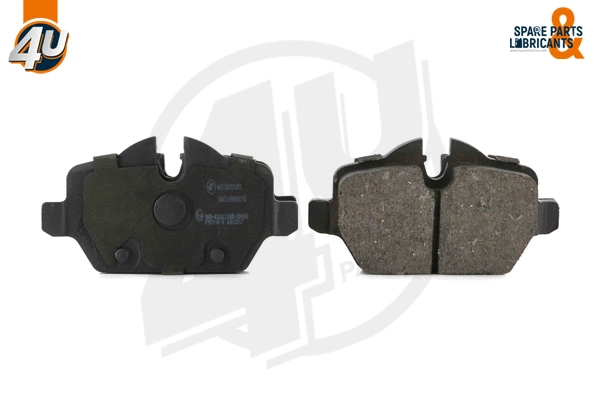 Kit de plaquettes de frein, frein à disque 4U Autoparts 22351MI