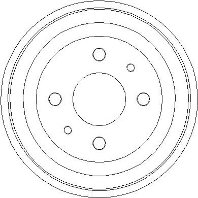 Tambour de frein National NDR026