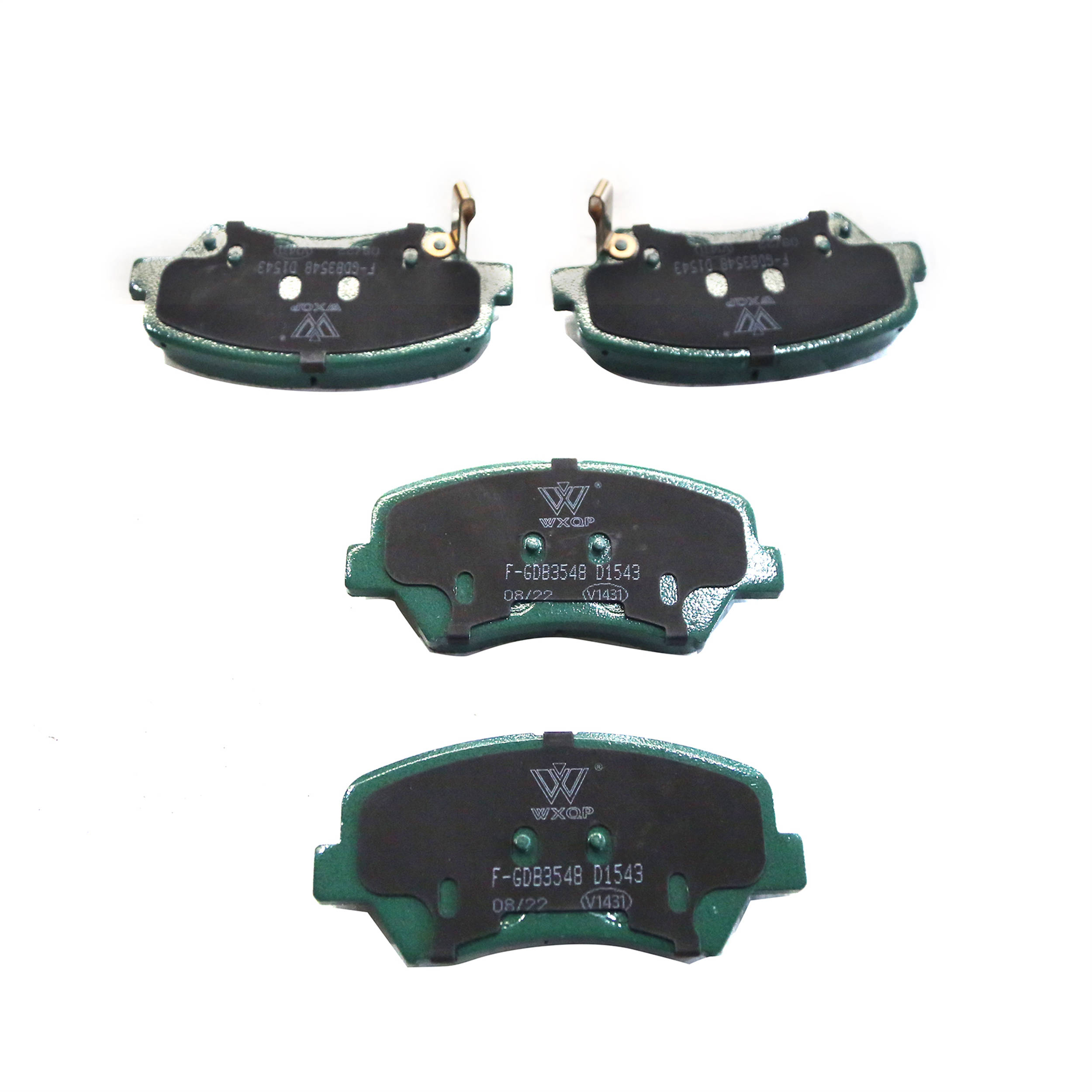 Kit de plaquettes de frein, frein à disque WXQP 42114