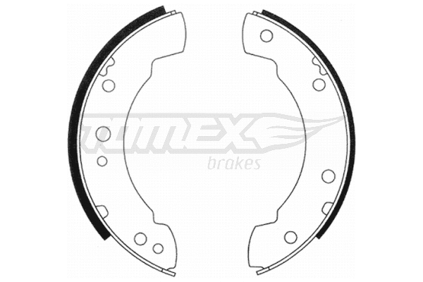 Jeu de mâchoires de frein TOMEX Brakes TX 20-88