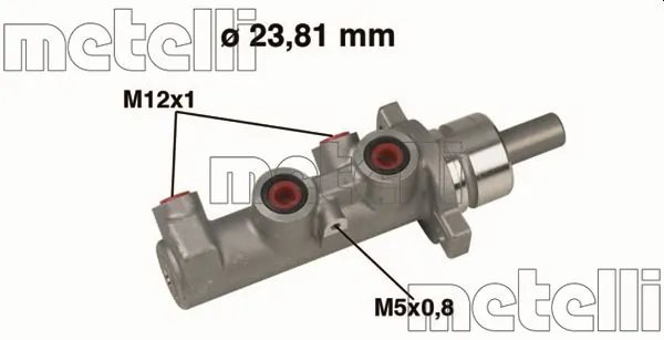 Maître-cylindre de frein METELLI 05-0317