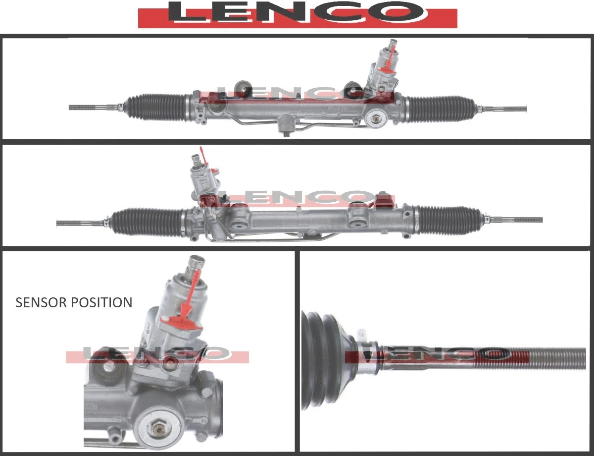 Crémaillère de direction LENCO SGA810L