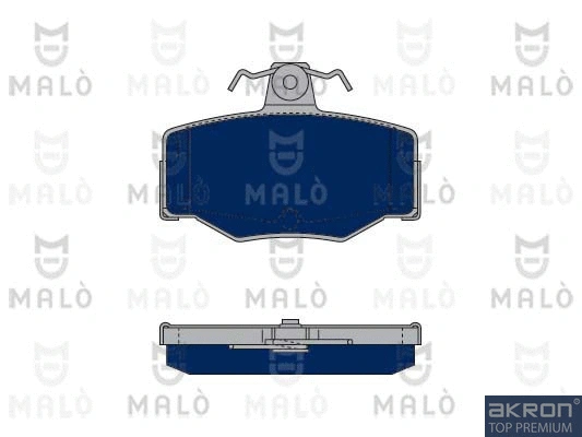 Kit de plaquettes de frein, frein à disque AKRON-MALÒ 1050289