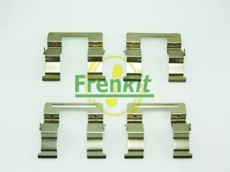 Kit d'accessoires, plaquette de frein à disque FRENKIT 901605