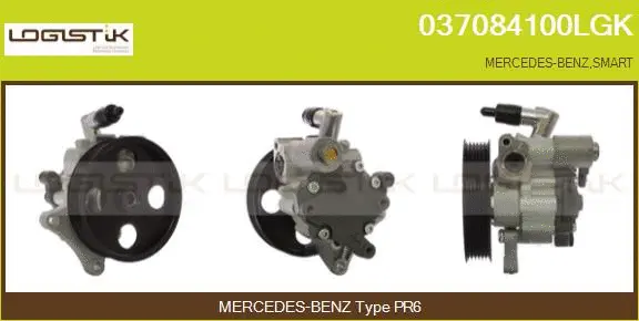 Pompe hydraulique, direction LGK 037084100LGK