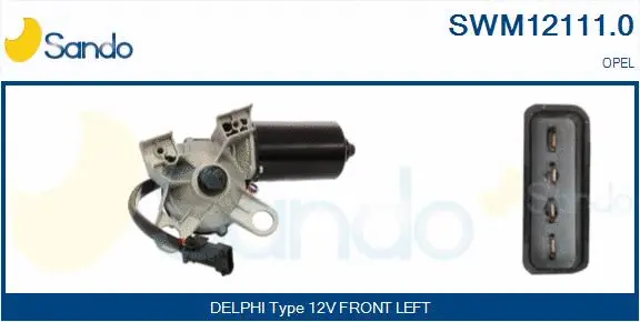 Moteur d'essuie-glace SANDO SWM12111.0