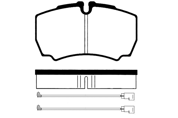Kit de plaquettes de frein, frein à disque RAICAM RA.0528.1