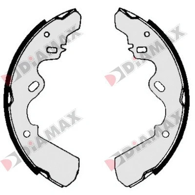 Jeu de mâchoires de frein DIAMAX N01114