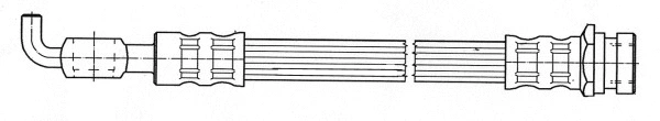 Flexible de frein CEF 511012