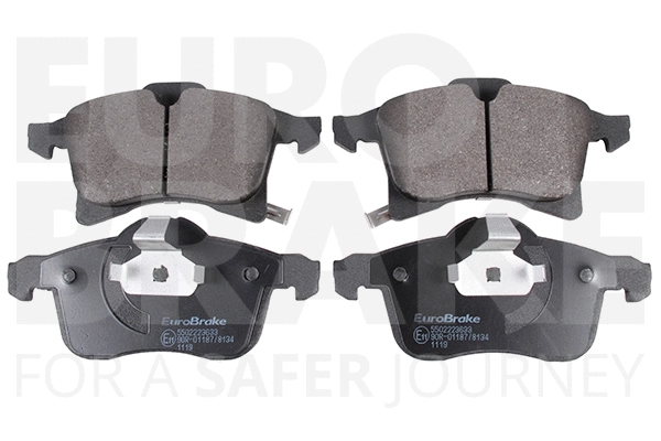 Kit de plaquettes de frein, frein à disque EUROBRAKE 5502223633