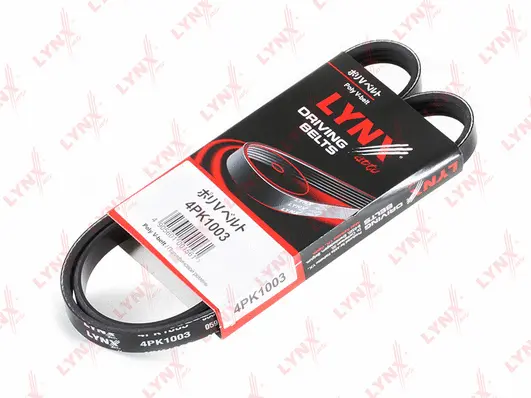 Courroie trapézoïdale à nervures LYNXAUTO 4PK1003