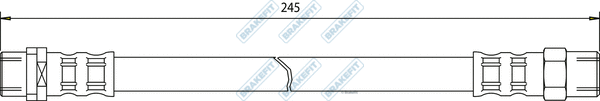 Flexible de frein APEC BHO4270