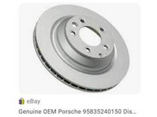 Disque de frein ZPY 95835240150