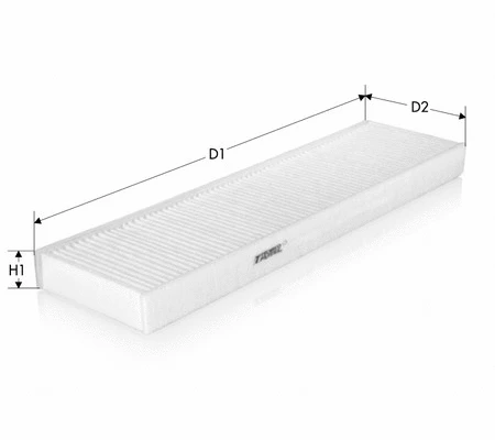 Filtre, air de l'habitacle TECNECO FILTERS CK5850