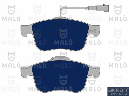 Kit de plaquettes de frein, frein à disque AKRON-MALÒ 1050866