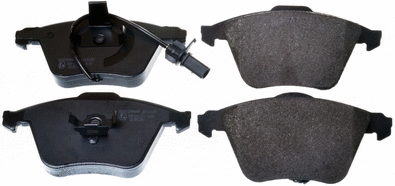 Kit de plaquettes de frein, frein à disque DENCKERMANN B111125