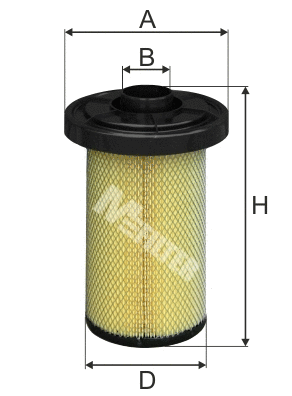 Filtre à air MFILTER A 588