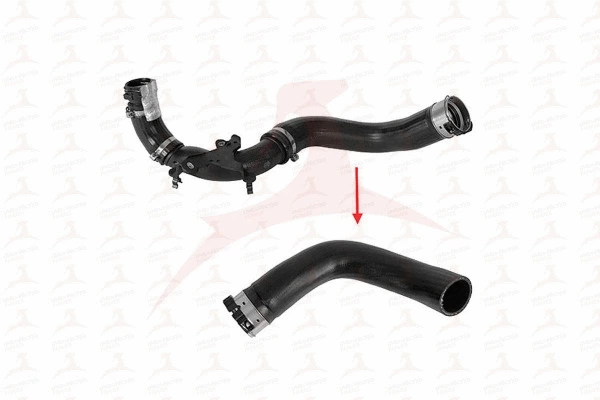 Gaine de suralimentation MEHA AUTOMOTIVE MH52515