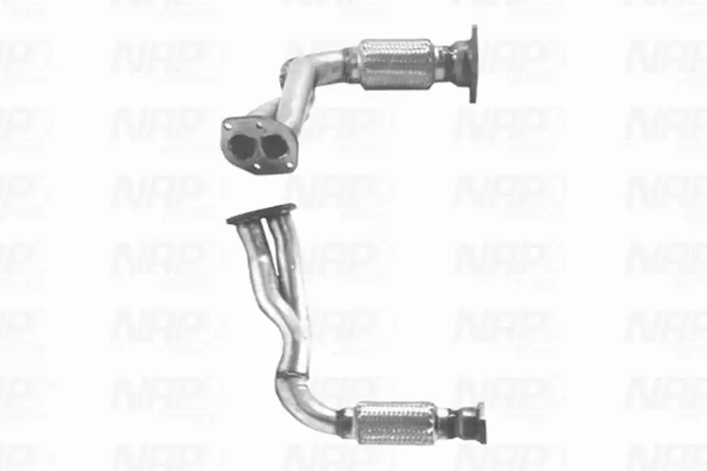 Tuyau d'échappement NAP carPARTS GmbH CAF10534