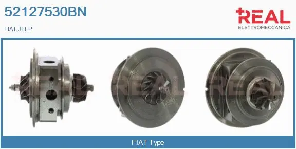Groupe carter, turbocompresseur REAL 52127530BN