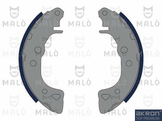 Jeu de mâchoires de frein AKRON-MALÒ 1390367
