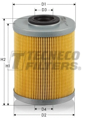 Filtre à carburant TECNECO FILTERS GS0456