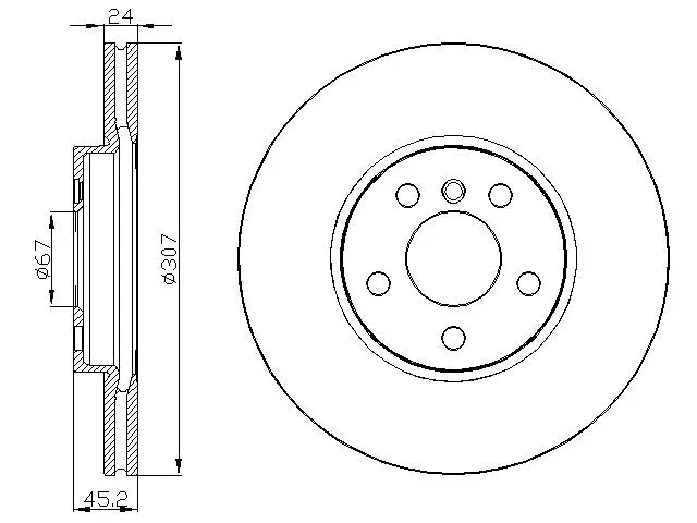 Disque de frein DEEVO BD36600