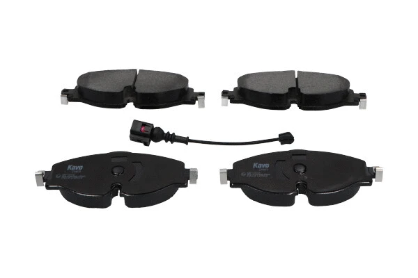 Kit de plaquettes de frein, frein à disque KAVO PARTS KBP-10002
