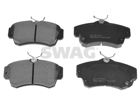 Kit de plaquettes de frein, frein à disque SWAG 33 10 0186