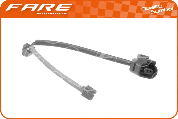 Contact d'avertissement, usure des plaquettes de frein FARE SA 9769
