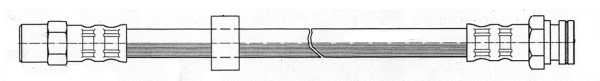 Flexible de frein CEF 511227