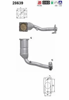 Catalyseur AS 28639
