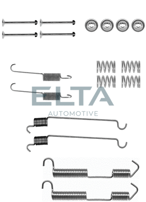 Kit d'accessoires, mâchoire de frein ELTA AUTOMOTIVE EA8071