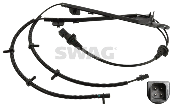 Capteur, vitesse de roue SWAG 50 10 7572
