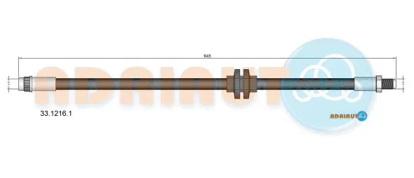 Flexible de frein ADRIAUTO 33.1216.1