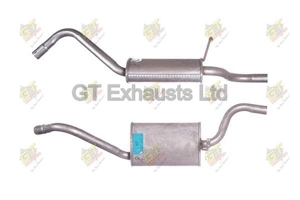 Silencieux arrière GT Exhausts GFE243